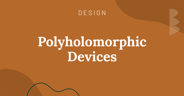 Polyholomorphic Devices
